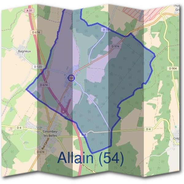 Mairie d'Allain (54)