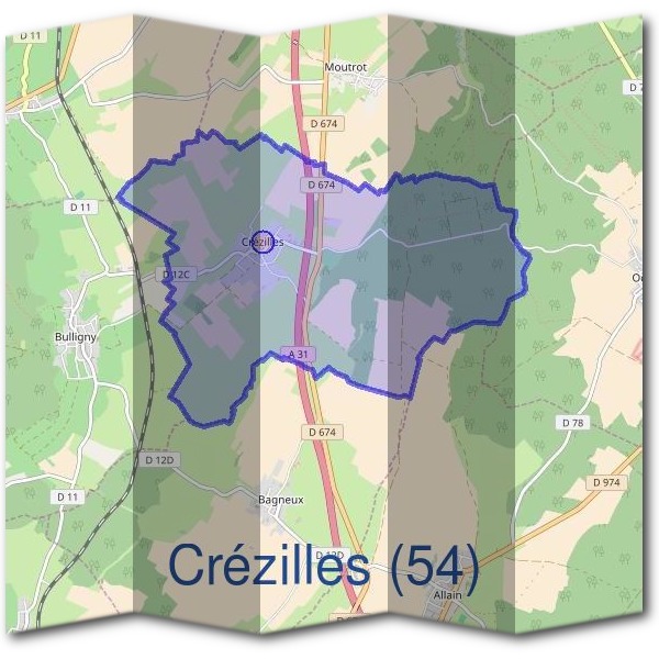 Mairie de Crézilles (54)