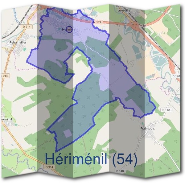 Mairie d'Hériménil (54)