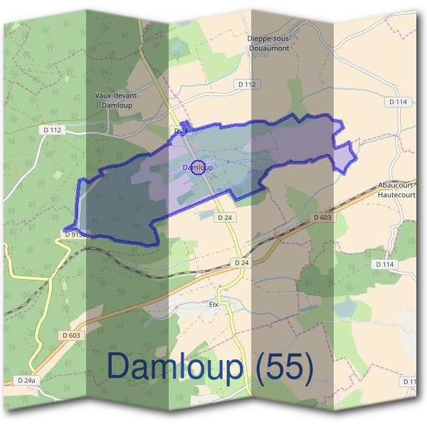 Mairie de Damloup (55)