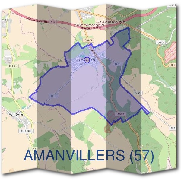 Mairie d'AMANVILLERS (57)