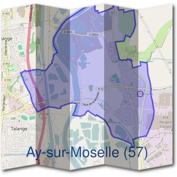 Mairie d'Ay-sur-Moselle (57)