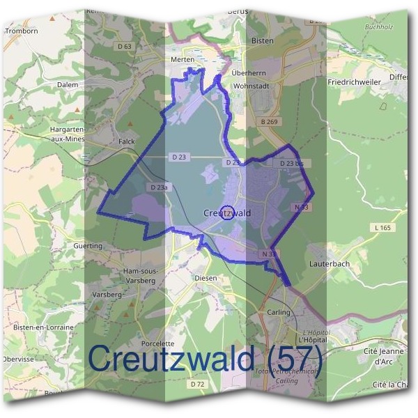 Mairie de Creutzwald (57)