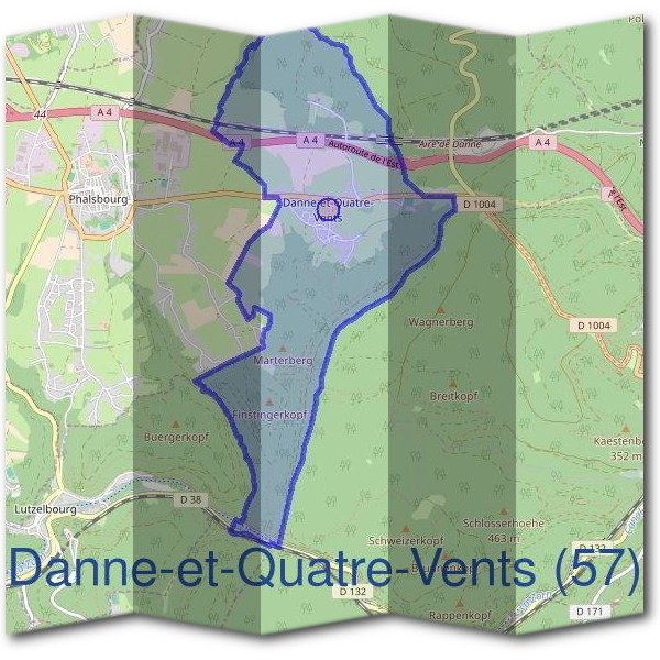Mairie de Danne-et-Quatre-Vents (57)