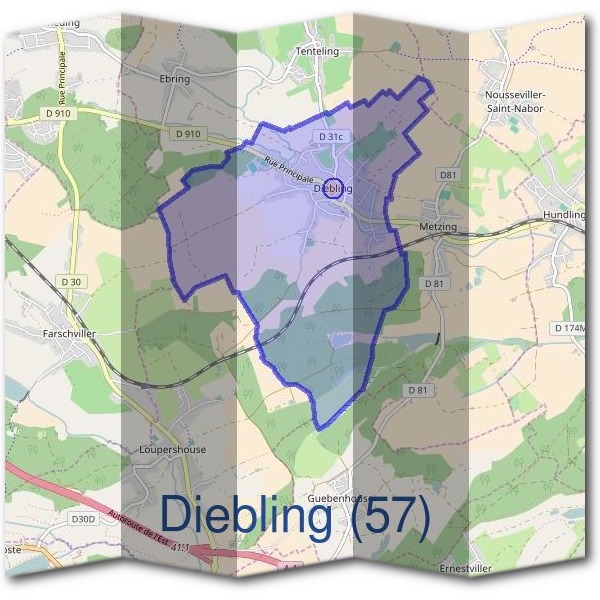 Mairie de Diebling (57)