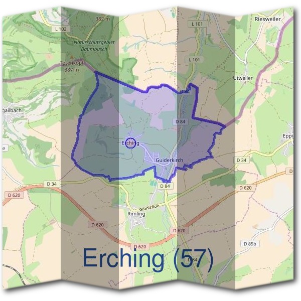 Mairie d'Erching (57)
