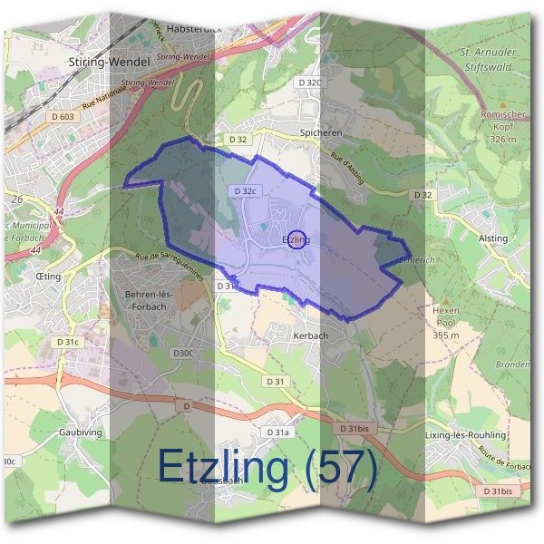 Mairie d'Etzling (57)