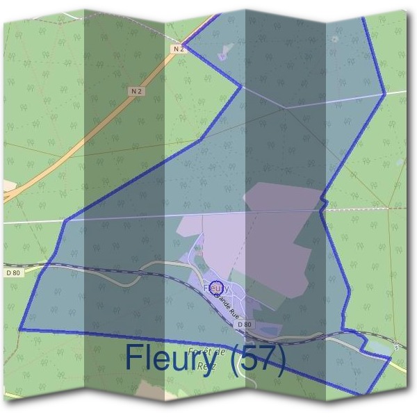 Mairie de Fleury (57)