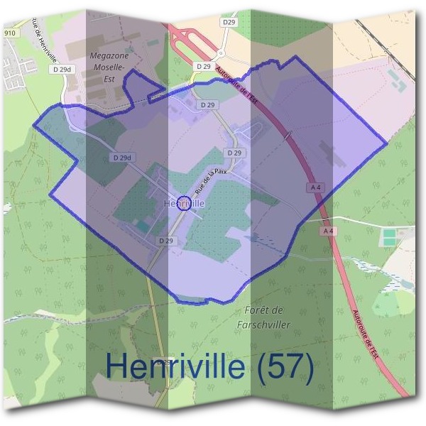 Mairie d'Henriville (57)