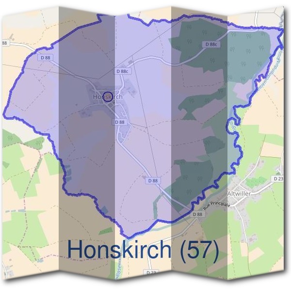 Mairie d'Honskirch (57)