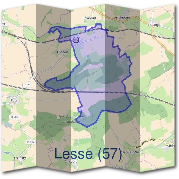 Mairie de Lesse (57)