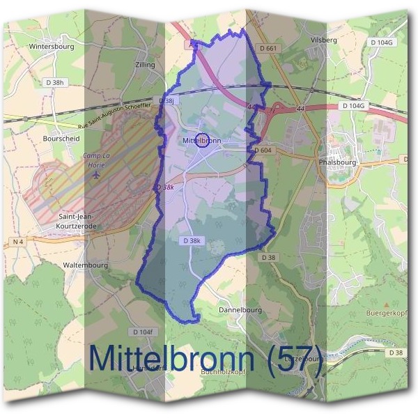 Mairie de Mittelbronn (57)
