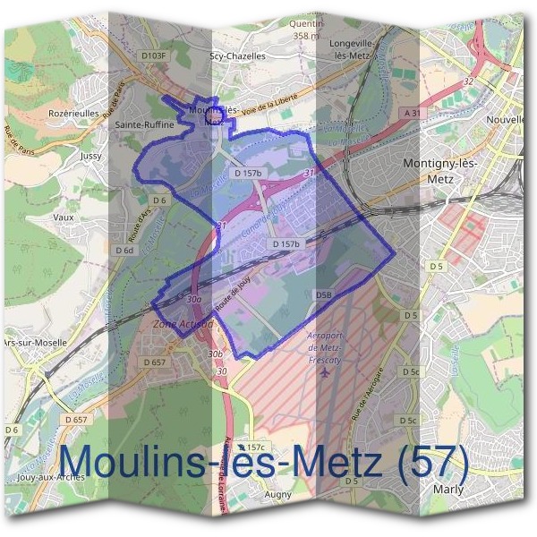 Mairie de Moulins-lès-Metz (57)