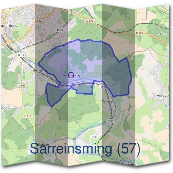 Mairie de Sarreinsming (57)