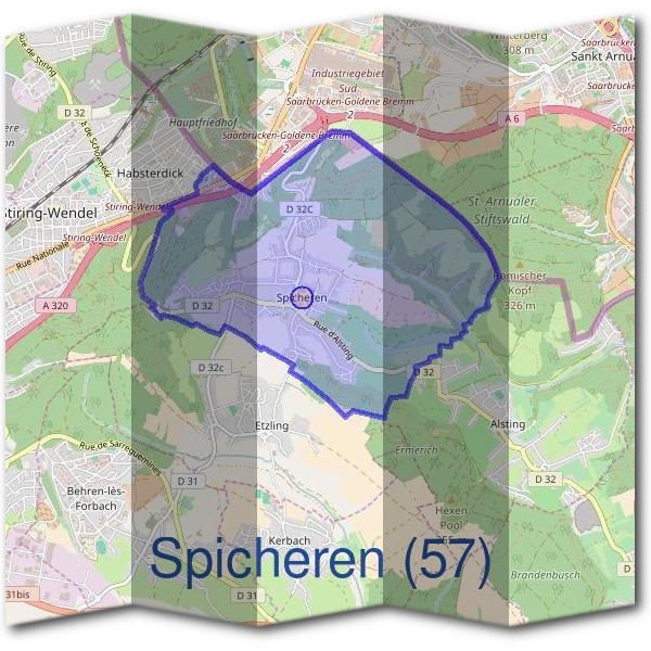 Mairie de Spicheren (57)