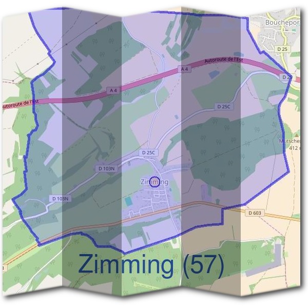 Mairie de Zimming (57)