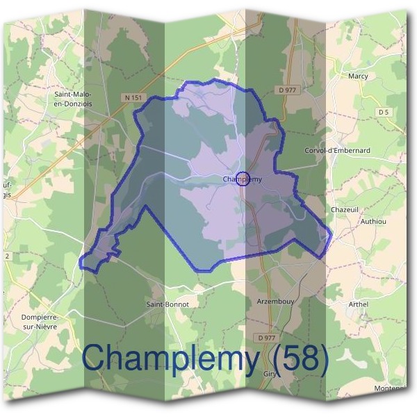 Mairie de Champlemy (58)