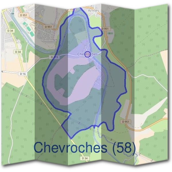 Mairie de Chevroches (58)