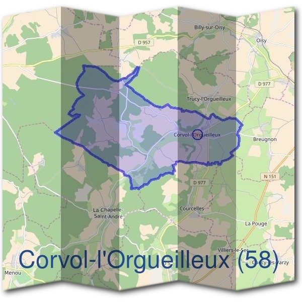 Mairie de Corvol-l'Orgueilleux (58)