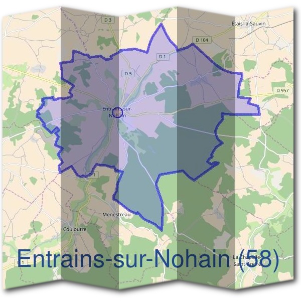 Mairie d'Entrains-sur-Nohain (58)