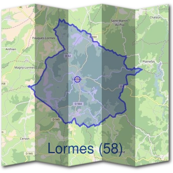 Mairie de Lormes (58)