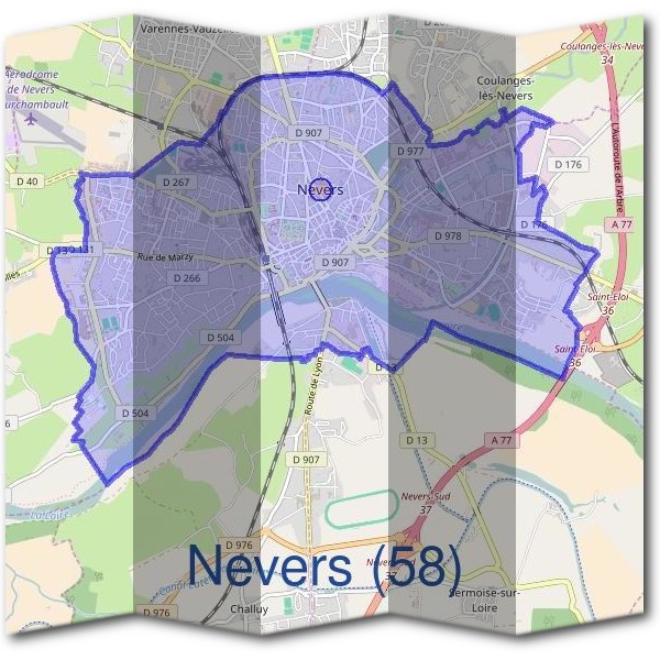 Mairie de Nevers (58)