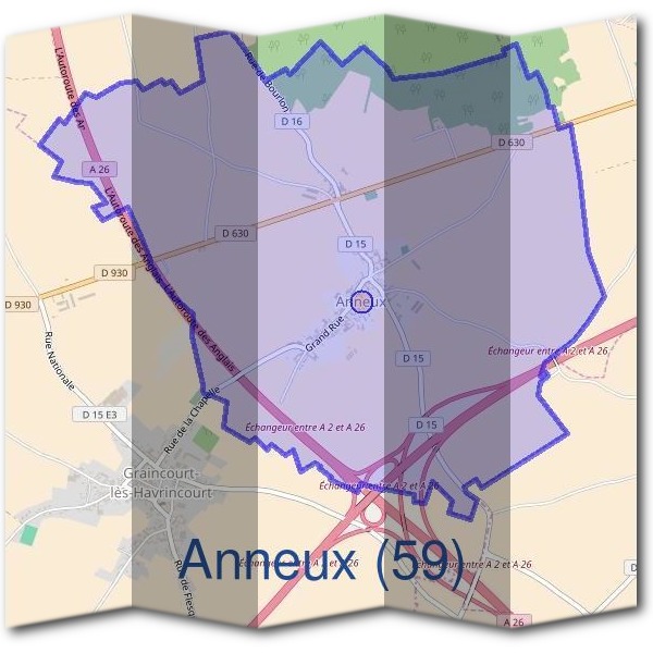 Mairie d'Anneux (59)