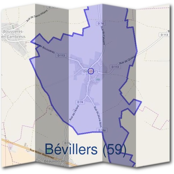 Mairie de Bévillers (59)