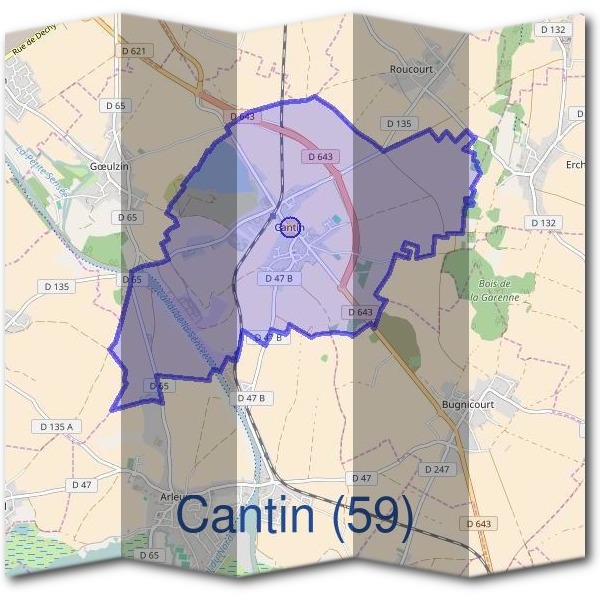 Mairie de Cantin (59)