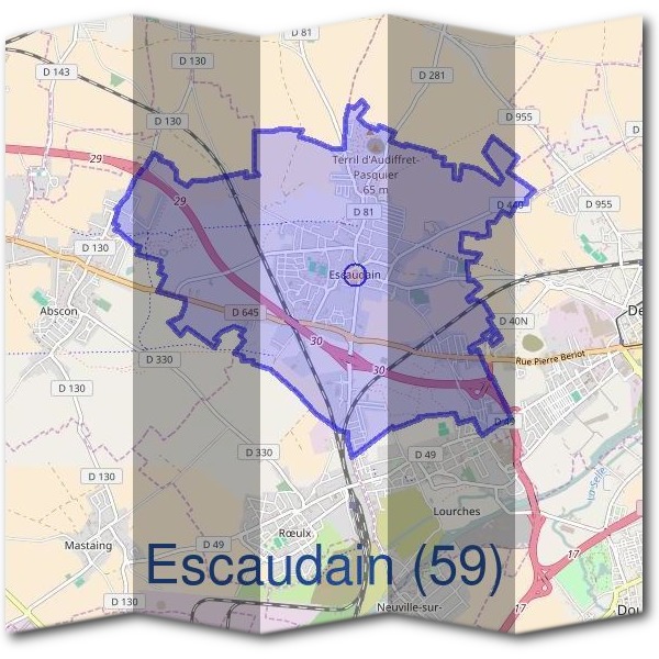 Mairie d'Escaudain (59)