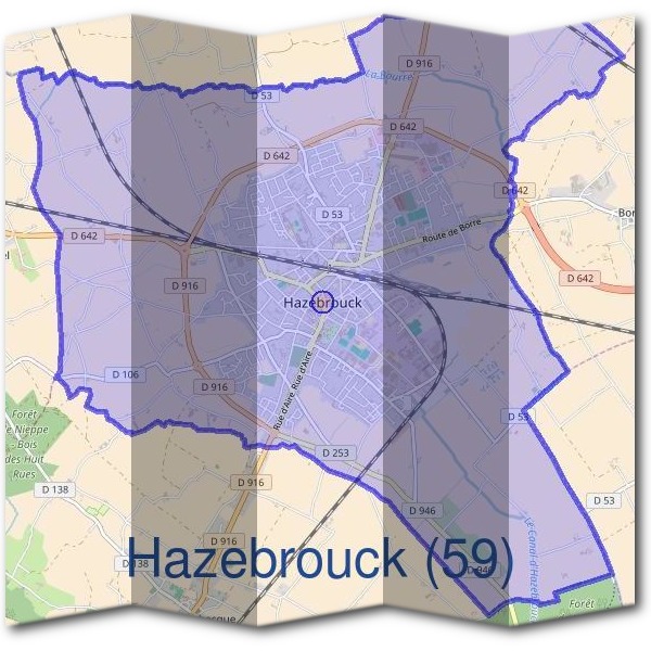 Mairie d'Hazebrouck (59)