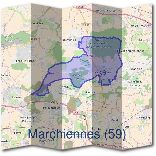 Mairie de Marchiennes (59)