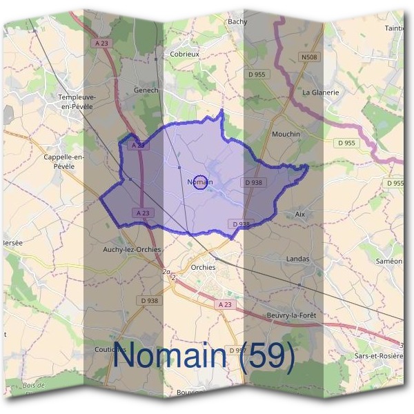 Mairie de Nomain (59)