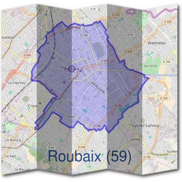 Mairie de Roubaix (59)