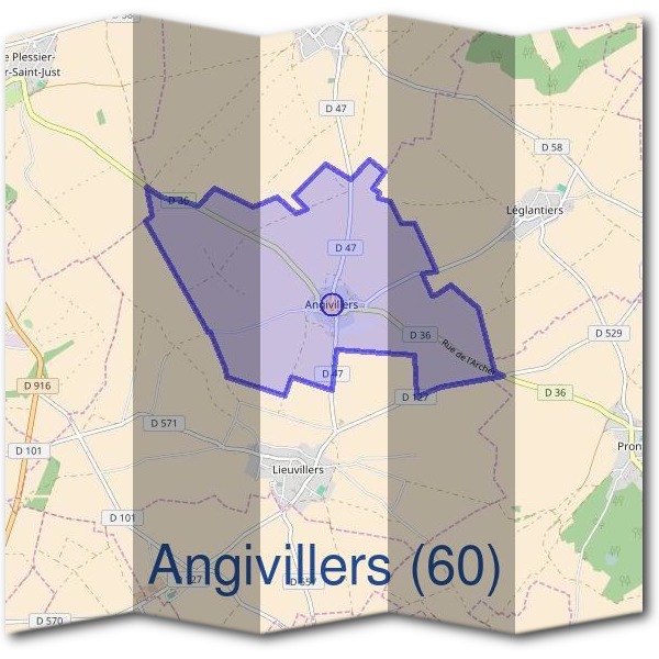 Mairie d'Angivillers (60)