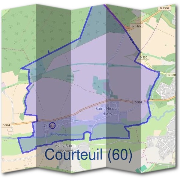 Mairie de Courteuil (60)