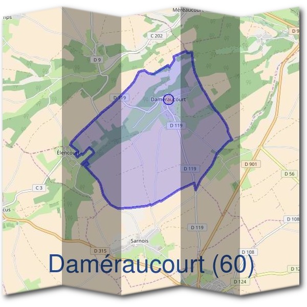 Mairie de Daméraucourt (60)
