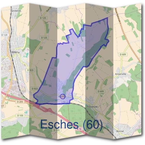 Mairie d'Esches (60)