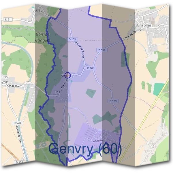 Mairie de Genvry (60)