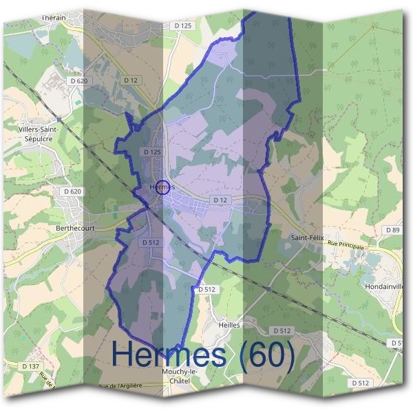 Mairie d'Hermes (60)