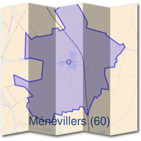 Mairie de Ménévillers (60)