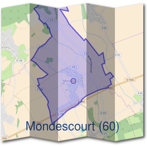 Mairie de Mondescourt (60)