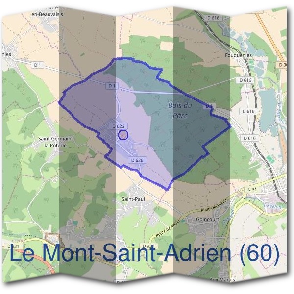 Mairie du Mont-Saint-Adrien (60)