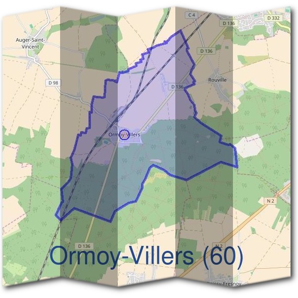 Mairie d'Ormoy-Villers (60)