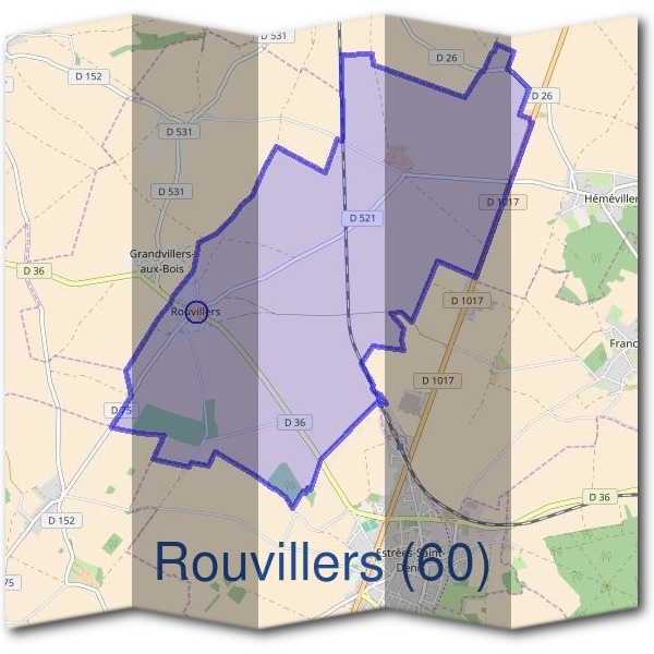 Mairie de Rouvillers (60)