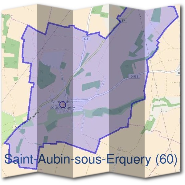 Mairie de Saint-Aubin-sous-Erquery (60)