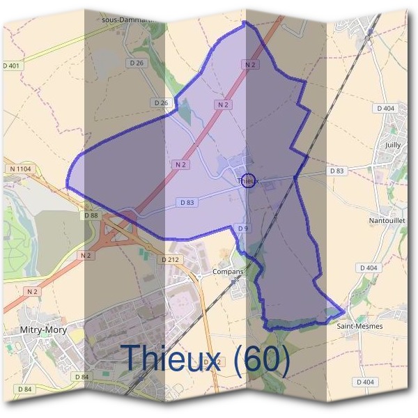 Mairie de Thieux (60)