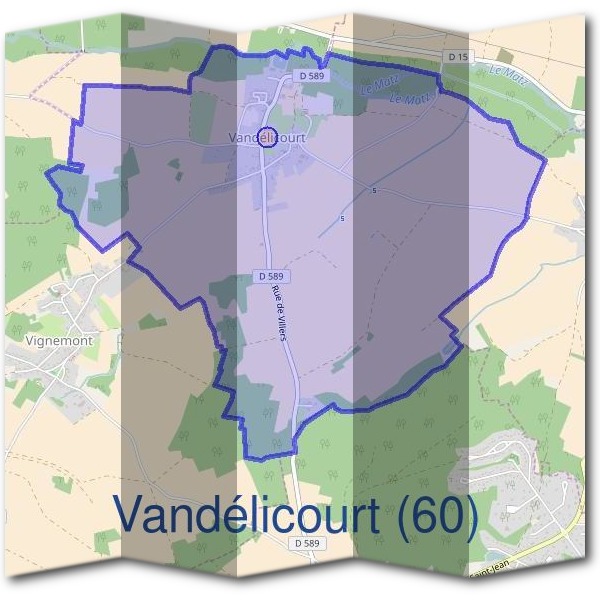 Mairie de Vandélicourt (60)