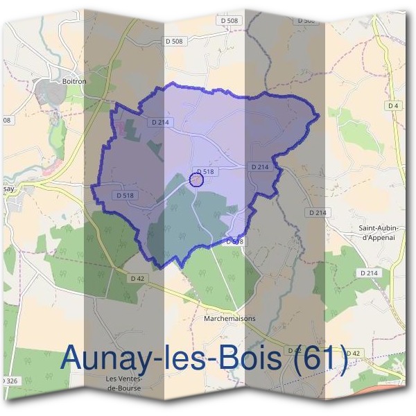 Mairie d'Aunay-les-Bois (61)