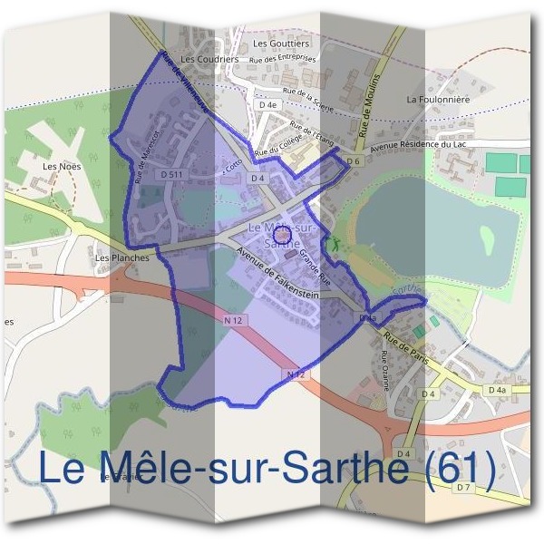 Mairie du Mêle-sur-Sarthe (61)
